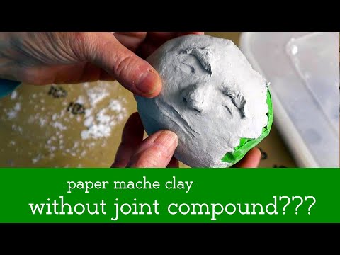 Paper Mache Clay Without Joint Compound