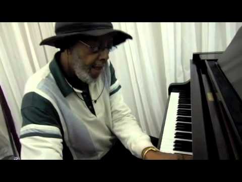 Ronald F. Williams Playing Piano