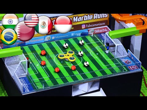 Marble Run race - World Cup 2022 in Qatar friendly #35 - by Fubeca's Marble runs