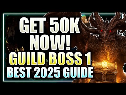 EASIEST GB1 GUIDE! Get 50K BLOOD in NM4 Now (Guild Boss 1 Nightmare 4 2025) ⁂ Watcher of Realms