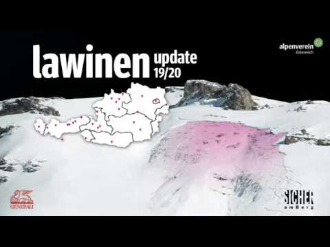 Lawinenupdate 2019/2020 (Teil 1 von 2)