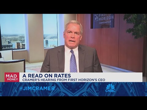 First Horizon CEO Bryan Jordan: Rates aren't likely to go down very much this year