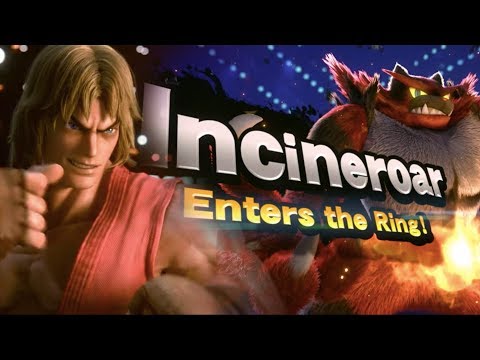 Ken & Incineroar Reveal - Super Smash Bros. Ultimate