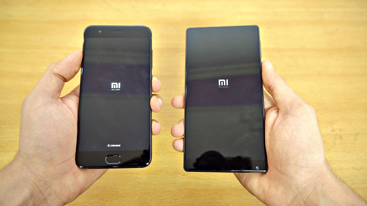 Xiaomi Mi6 vs Xiaomi Mi MIX - Speed Test! (4K)