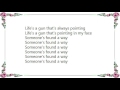 UNKLE - Safe in Mind Please Take This Gun from Out My Face Chris Gross Remi Lyrics
