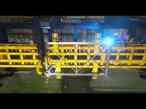 Automated Modular Construction:Robotic Welding for Structural Steel Fabrication