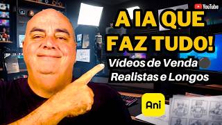 A IA que Faz TUDO: Crie Vídeos Realistas e Vídeos de Vendas Sem Aparecer! Anijam é perfeita!
