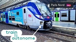 TRAIN AUTONOME - ESSAIS DU REGIO2N À PARIS NORD