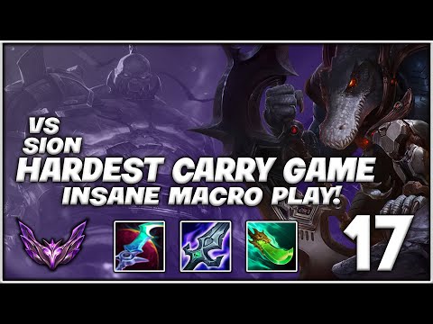 INSANE MACRO CARRY - Renekton vs Sion 11/4/6 - [Patch 13.6]