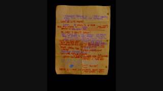 A Dramatic Reading of a High School Note