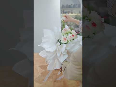 3 Sets Heart-Shaped Rose Bouquet Frame