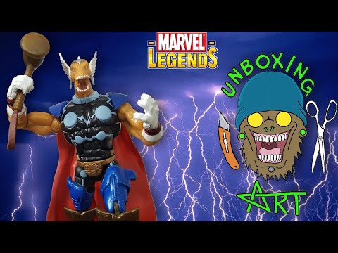 Toy Biz Marvel Legends: Beta Ray Bill Modock BAF wave Unboxing and Review.