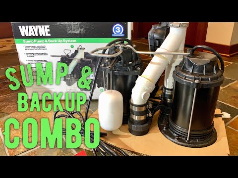 How to Install Wayne WSS30V Combination Sump & Backup Pump Review