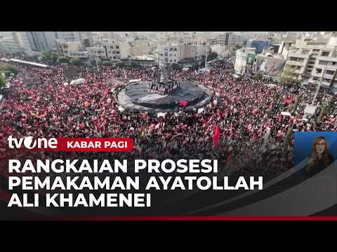 Lautan Manusia Iringi Jenazah Ali Khamenei ke Peristirahatan Terakhir | Kabar Pagi