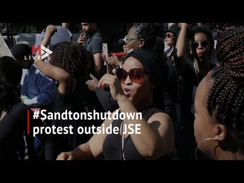 SandtonShutdown Hundreds protest against gender based violence