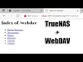 How To Create A Web Sharing Data On TrueNAS With WebDAV