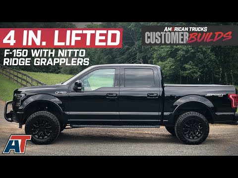 2016 5.0L F150 with 4" Rough Country Lift & 33" Ridge Grapplers | AmericanTrucks Customer Builds