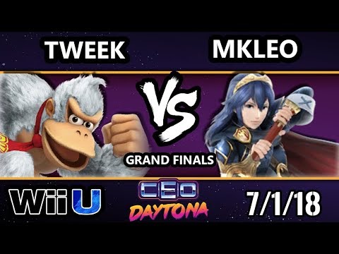 CEO 2018 Smash 4 - Echo Fox | MkLeo (Lucina, Bayo, Marth) Vs. Tweek (DK, Bayo) Wii U - Grand Finals