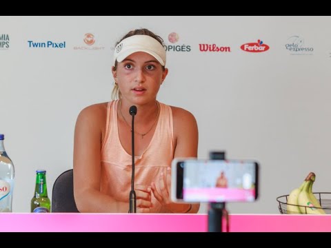 Lisboa Belém Open 2021 — Conferência de Imprensa de Matilde Morais (R1)