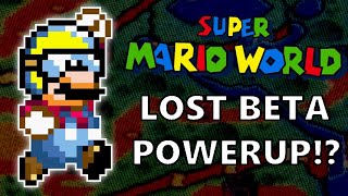 New Incredible Beta Super Mario World Discoveries! - Lost Beta Powerup!?