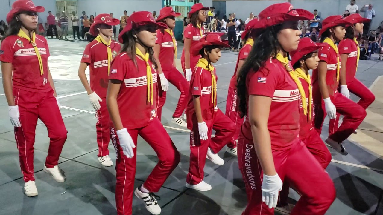 Clube de Desbravadores Mãos Ajudadoras - Campeão do Concurso de Ordem Unida da Região 1 da MSMA