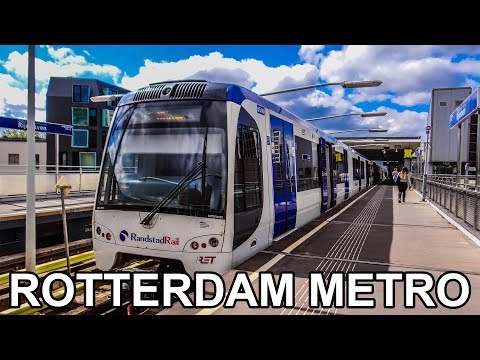 🇳🇱 Rotterdam Metro \u0026 RandstadRail (2019)