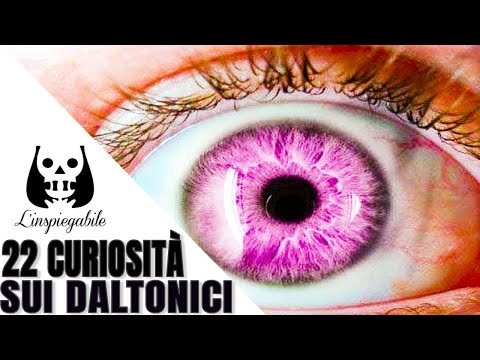 22 INTERESSANTI CURIOSITÀ SUL DALTONISMO che PROBABILMENTE non CONOSCI