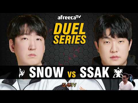 [ESP] StarCastTV Duel Series #8 Snow vs Ssak - StarCastTV Español