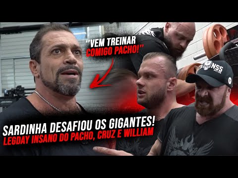 AMONG THE MONSTERS | INSANE LEGDAY | SARDINHA, PACHOLOK, CRUZ AND WILLIAM