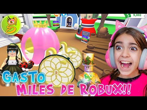 GASTO MILES de ROBUX en ADOPT ME!