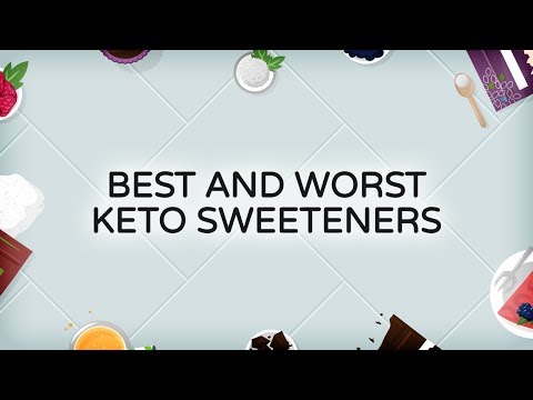 Best and worst keto sweeteners