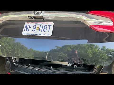 2019 Honda Odyssey. Rear lift gate hatch problems and error.
