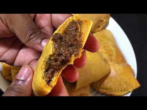 Jamaican Beef Patties, Flaky Crust