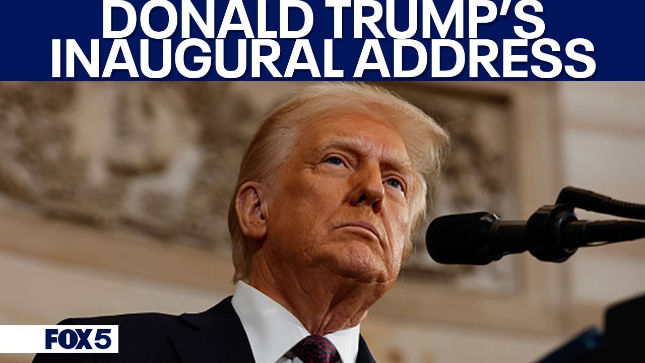 President Trump's inauguration speech | FULL SPEECH