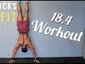 MY FIRST CROSSFIT OPEN | WORKOUT 18.4 ... I ALMOST GAVE UP