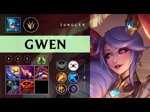 Gwen Jungle vs Xin Zhao - KR Challenger Patch 26.02