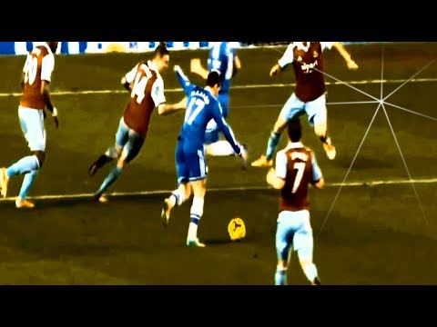 Eden Hazard Dribbling Skills vs West ham Home 720p HD by TORE7