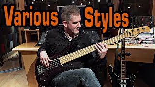 Reggie Hache - Various Bass Styles