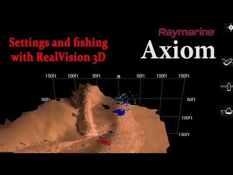 Settings and fishing with Raymarine Axiom RealVision 3D sonar Settings and fishing with Raymarine Axiom RealVision 3D sonar