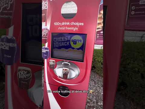 Drive thru girl voice prank🤣 #viral #prank