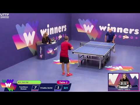 Winners League  09.08.21  Tveritinov Roman - Priadko Serhii   20:30