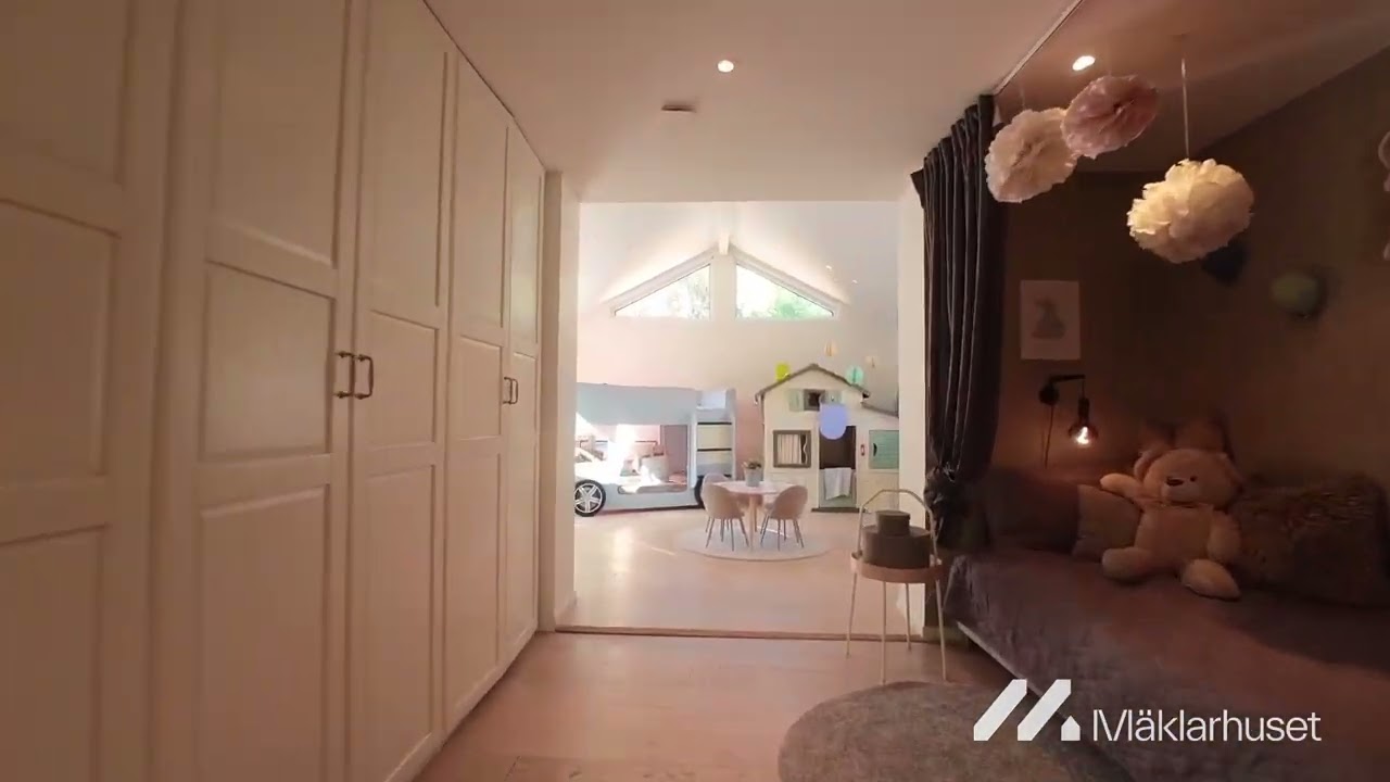 6 rum Villa på Bonnagårdsvägen 12 Söndrum Halmstads kommun - video