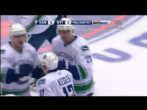 Canucks at Islanders - Complete Shootout - 01.11.11 - HD