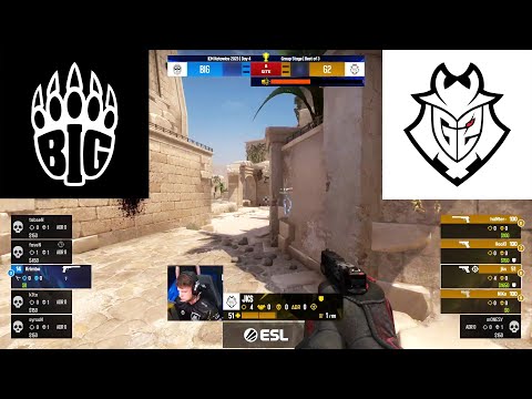 G2 vs BIG | Highlights | IEM Katowice 2023 - Group Stage