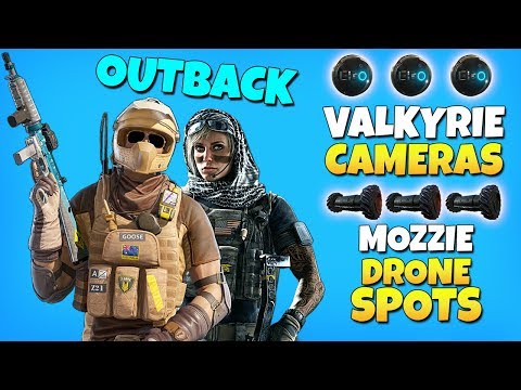 Best Valkyrie Cameras & Mozzie Drone Spots on Outback | Rainbow Six Siege Guide