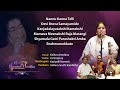 Navaratri Gaana Maalika Concert By Kolluru Vandana Music Video Oct 22 2023