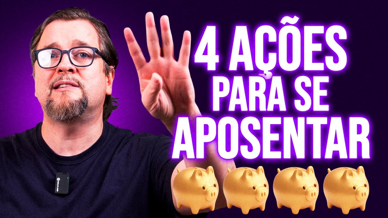AS 4 MELHORES AÇÕES PARA VOCÊ SE APOSENTAR RÁPIDO