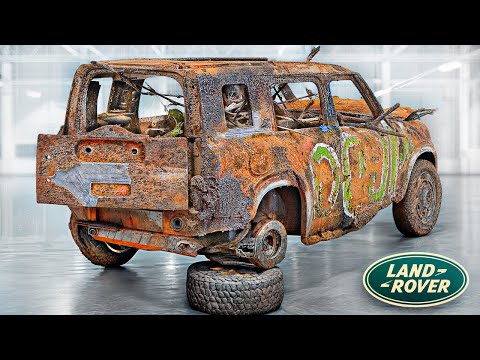 Restoration of Abandoned Land Rover Defender|  Rebuild and Customization!