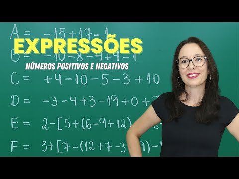 Negative and Positive Numbers - Numerical Expressions - Integers - Professor Angela