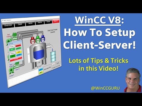 WinCC V8: How to Setup Client Server  The RIGHT Way! 🧙 #WinCCGURU